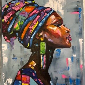 Head high, heart wild — I rise in my own colors